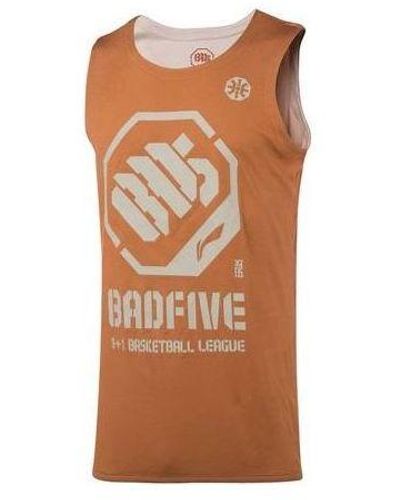 Li-ning Badfive Logo Basketball Jersey - Brown
