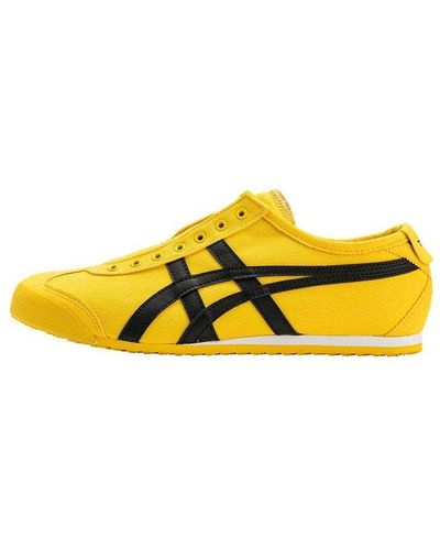Yellow Onitsuka Tiger Sneakers for Men | Lyst