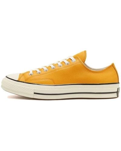 Converse Seasonal Color Leather Chuck 1970s - Yellow