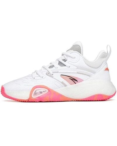 Anta Cement Bubble Basketball Shoes - White