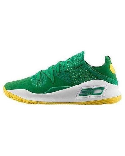Under Armour Curry 4 Low - Green