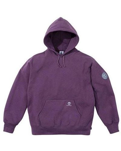 Supreme X Timberland Hooded Sweatshirt - Purple