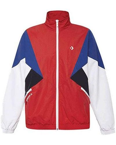 Converse Classic Colorblock Jacket - Red