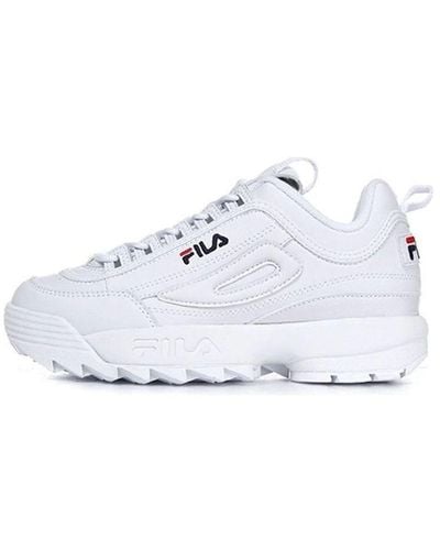 Fila Disruptor 2 Low Chunky Sneakers - White