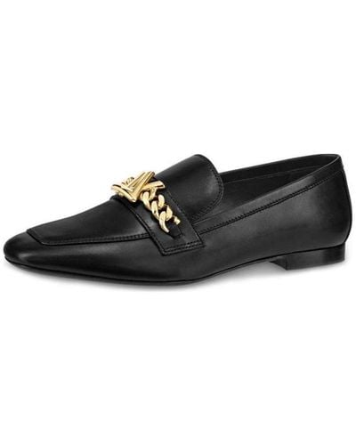 Louis Vuitton Upper Case Loafers - Black