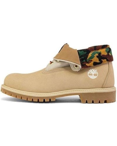 Timberland Roll Top Boots Basic - Natural
