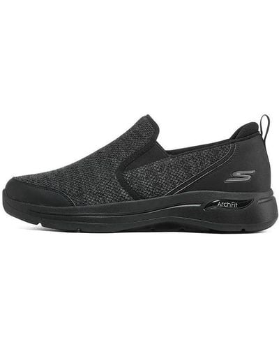 Skechers Go Walk Arch Fit Low-top Loafers - Black