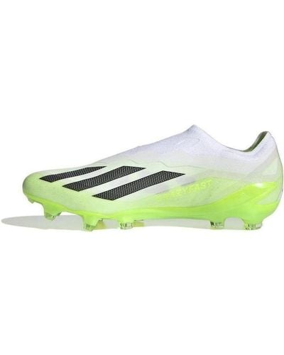 adidas X Crazyfast.1 Laceless Firm Ground Soccer Cleats - Green