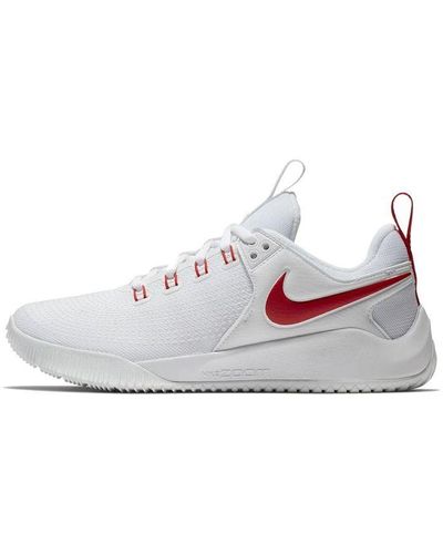 womens white nike with red swoosh