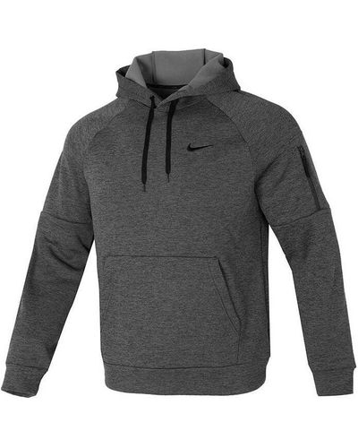 Nike Therma-fit Hoodie Pullover - Gray