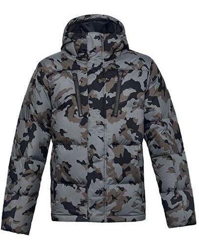 Under Armour Sportstyle Fleece Down Jacket - Gray