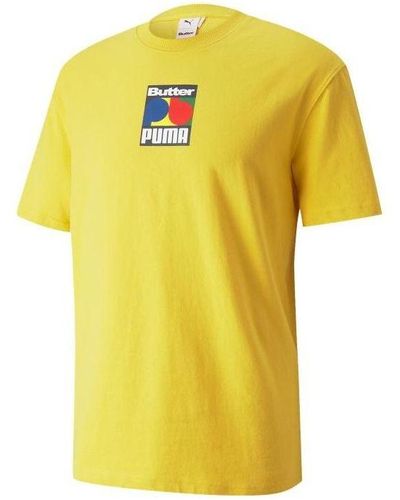 PUMA X Butter Goods Graphic T-shirt - Yellow