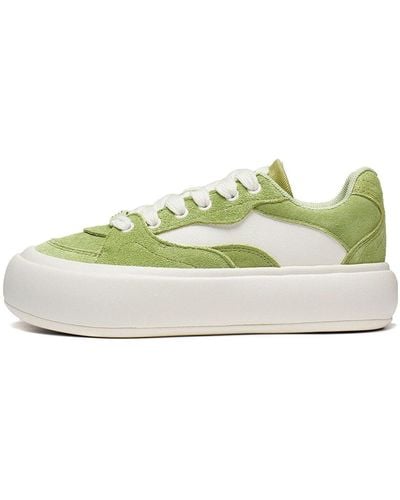 Li-ning Platform Skate Shoes - Green