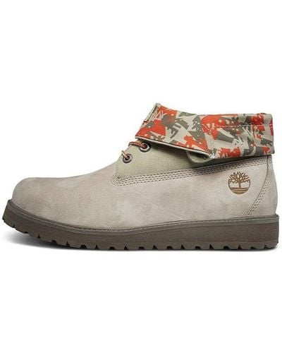 Timberland Richmont Ridge Roll Top Wide-fit Boots - Gray