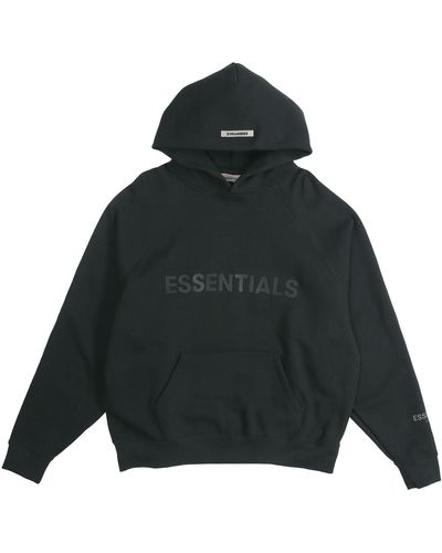 Fear Of God Ss20 Logo Hoodie - Black