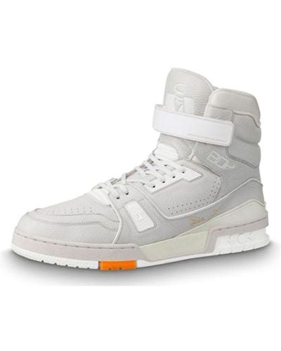 Louis Vuitton Lv Sneaker Sports Shoes Gray/white