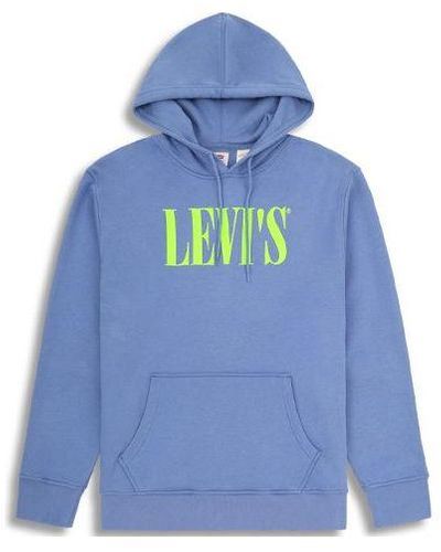 Levi's Levis Alphabet Pattern Loose Sports - Blue