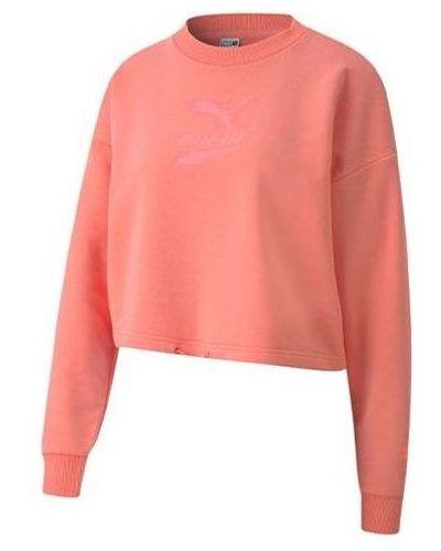 PUMA Evide Logo Sweatshirt - Pink