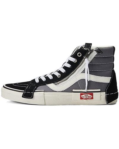 Vans Sk8-hi Reissue Cap Skate Shoes - Black