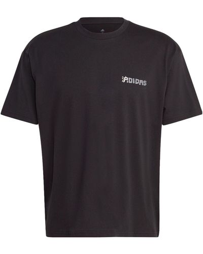 adidas Graphic T-shirts - Black
