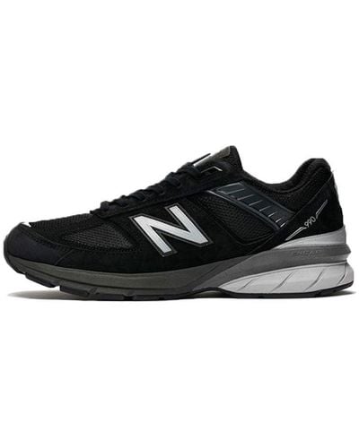 Black New Balance 990v5 Sneakers for Women - Up to 42% off | Lyst