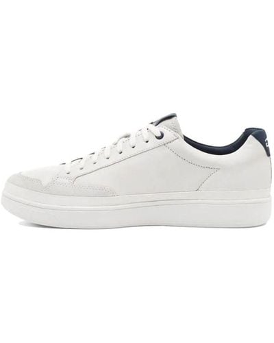 UGG South Bay Low-top Leather Sneakers - White