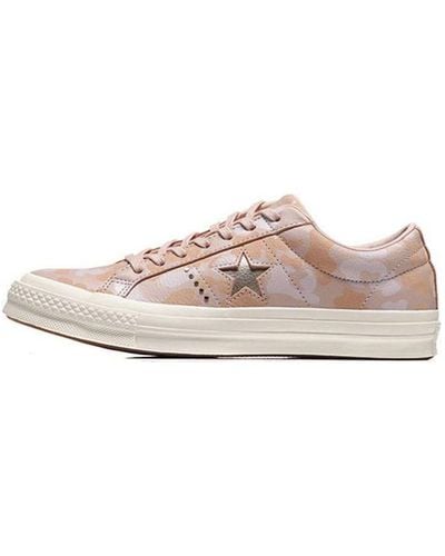 Converse One Star Camouflage Printing - Pink