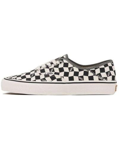 Vans Authentic Vr3 Sf Low Top Casual Skateboarding Shoes White Grid