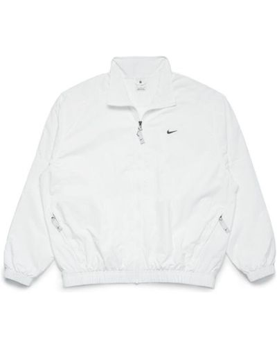 Nike Sportswear Solo Swoosh Track Jacket - White