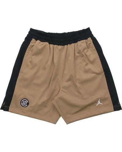 Nike X Clot Mesh Shorts Crossover Sports Asia Edition Beige - Brown