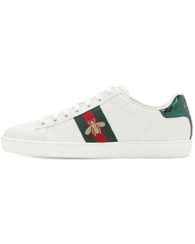 Gucci Ace Embroidered - White