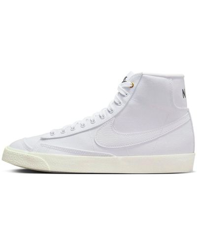 Nike Blazer Mid '77 Canvas Shoes - White