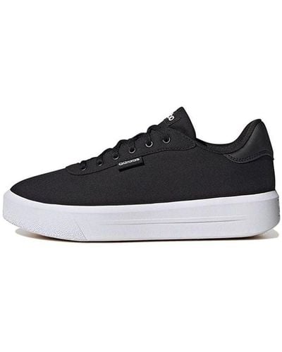 adidas Court Platform Cln Shoes - Black