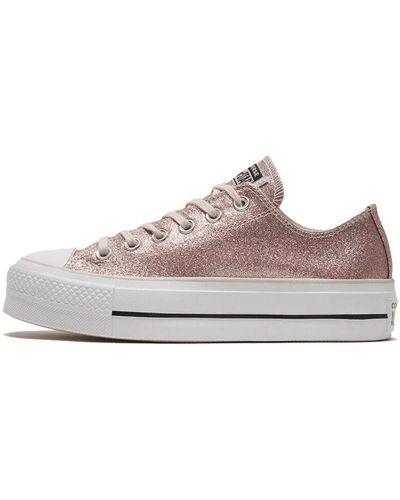 Pink Platform Converse Shoes for Women - Up to 64% off | Lyst