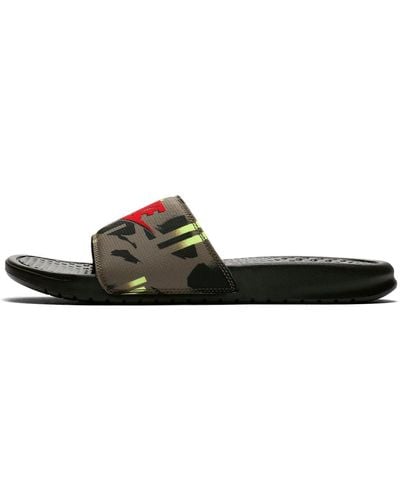 Nike Benassi Jdi Military Green Slippers