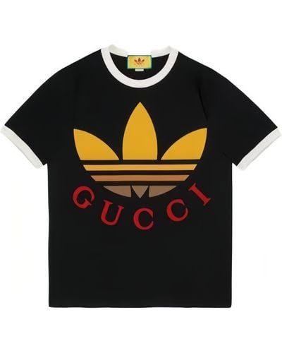 Gucci X Adidas Cotton T-shirt - Black
