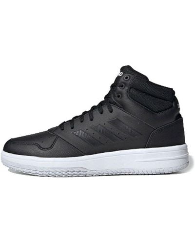 adidas Vintage Basketball Shoes - Black