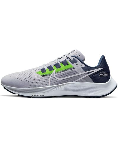 Nike Pegasus 38 (nfl Seattle Seahawks) Running Shoes - Blue