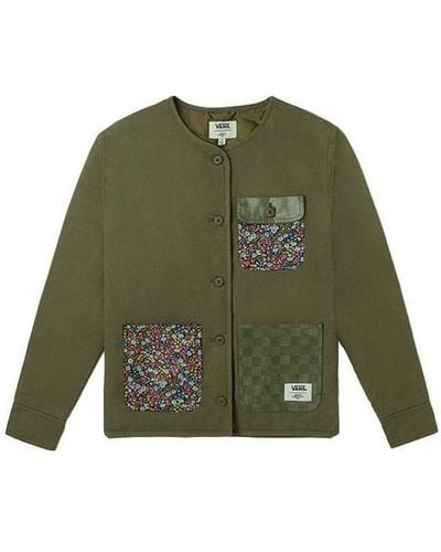 Vans Made With Liberty Fabric Jacket - Green