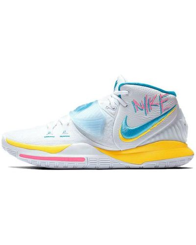 Nike Kyrie 6 'neon Graffiti' - Blue