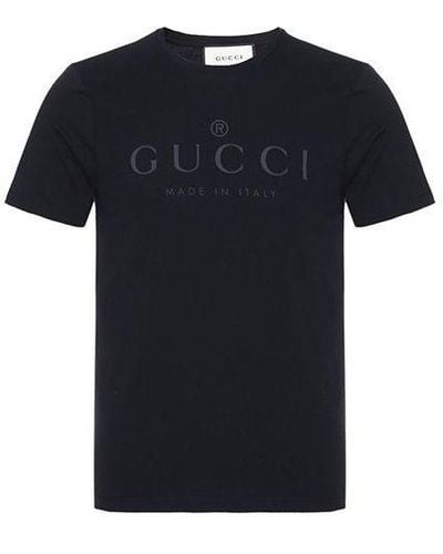 Gucci Logo T-shirt - Black