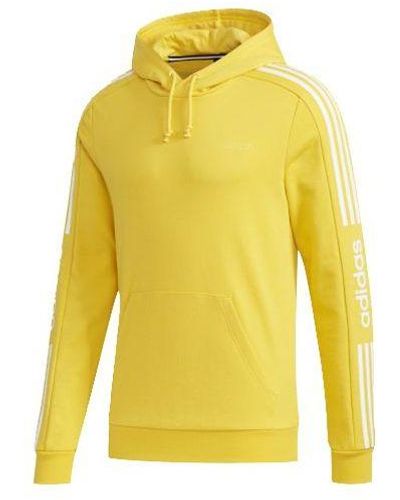 adidas Neo Side Stripe Knit Sports - Yellow