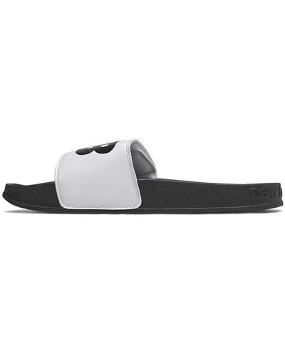 New Balance 200 Adjustable Slides - White
