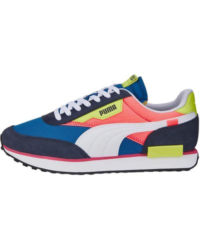 PUMA Future Rider Play On Sneakers in Blue for Men | Lyst