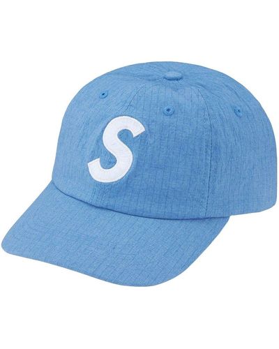 Supreme Cordura Ripstop S Logo 6-panel - Blue