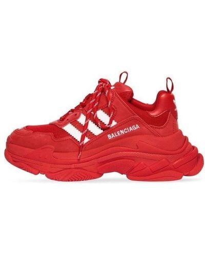Balenciaga X Adidas Triple S Sneakers - Red