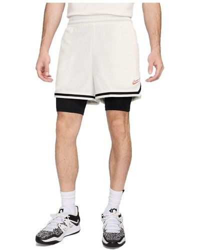 Nike Kevin Durant Dna 2-in-1 Basketball Shorts (asia Sizing) - White