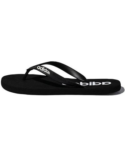 adidas Eezay Flip Flop Slippers - Black
