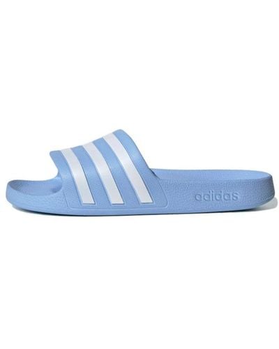 adidas Adilette Aqua Slides - Blue