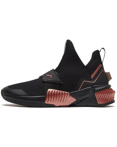 puma rose gold black